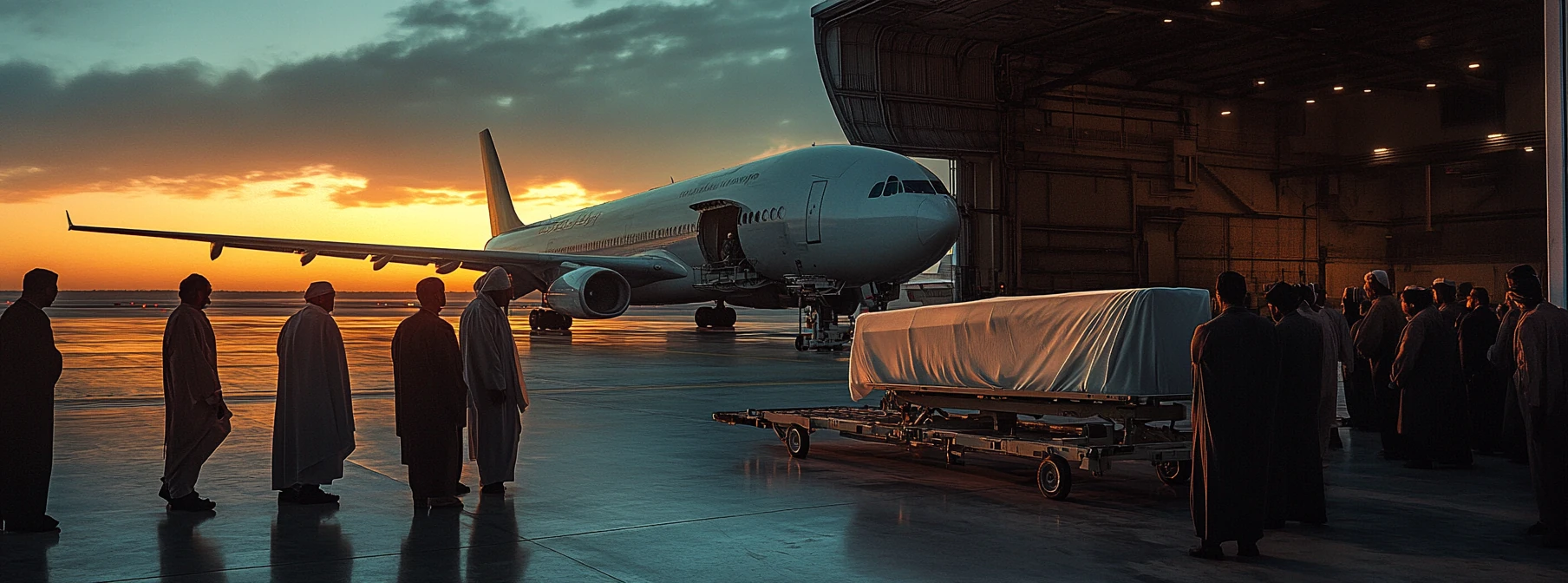 Überführung des Leichnams eines Muslims aus einem Land des Unglaubens